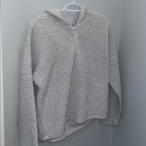 fuzzy teddy bear sweater